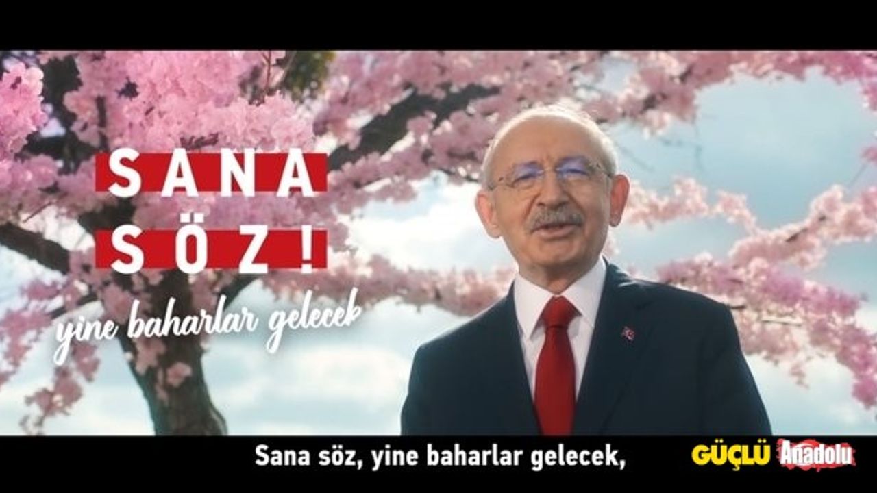 CHP'nin seçim müziği olarak kullanılan "Sana söz baharlar gelecek" şarkısı kimin?