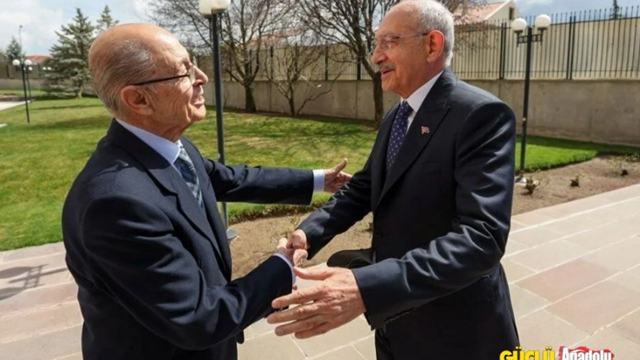Cumhurbaşkanı Adayı Kılıçdaroğlu, 10. Cumhurbaşkanı Sezer ile görüştü