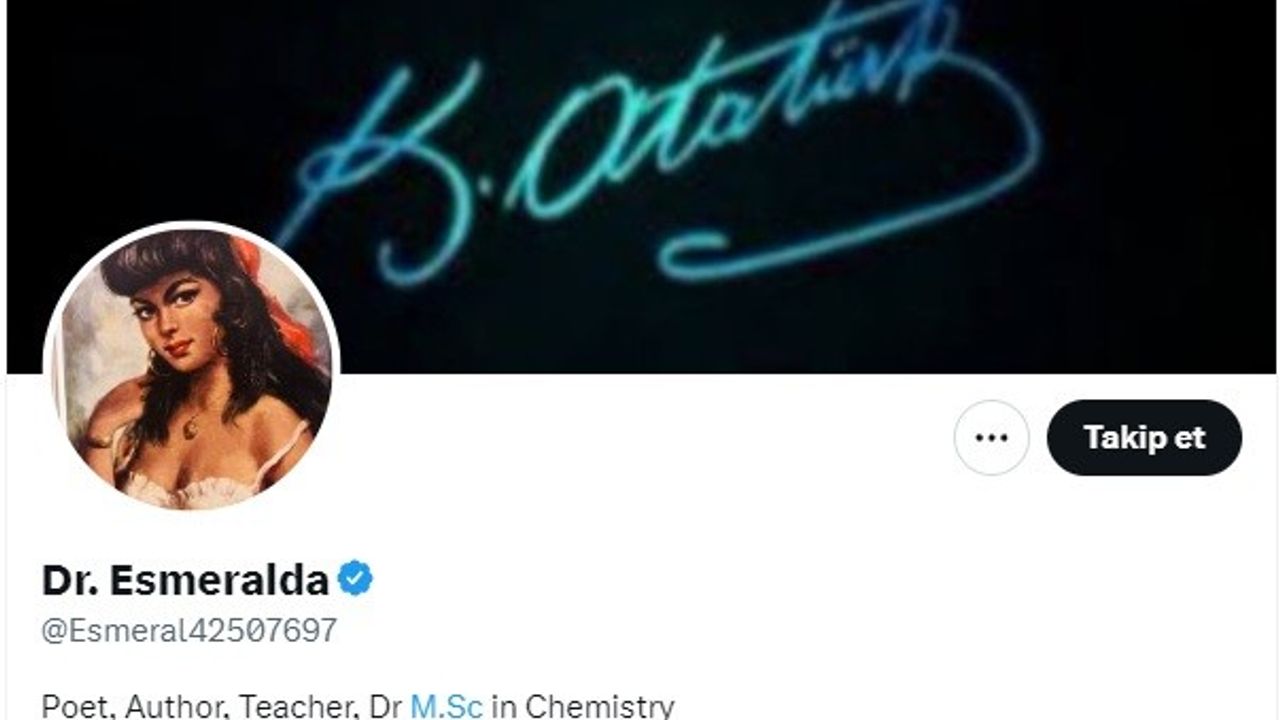 Twitter’daki Dr. Esmeralda kim?