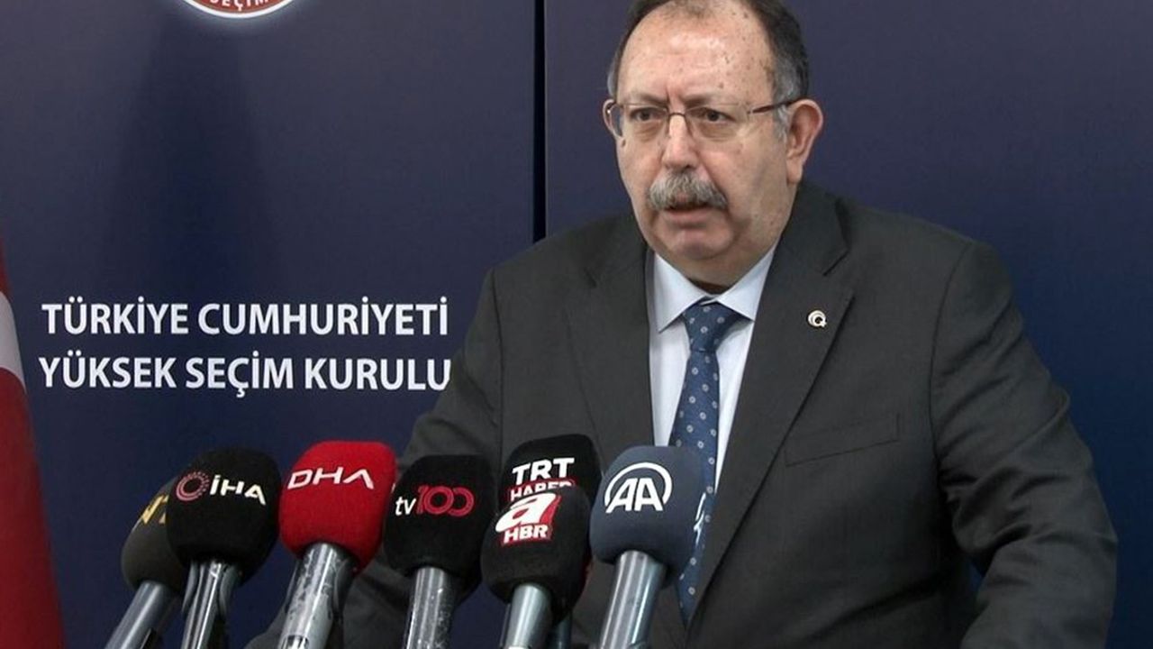 YSK Başkanı Yener, itirazların reddedildiğini duyurdu