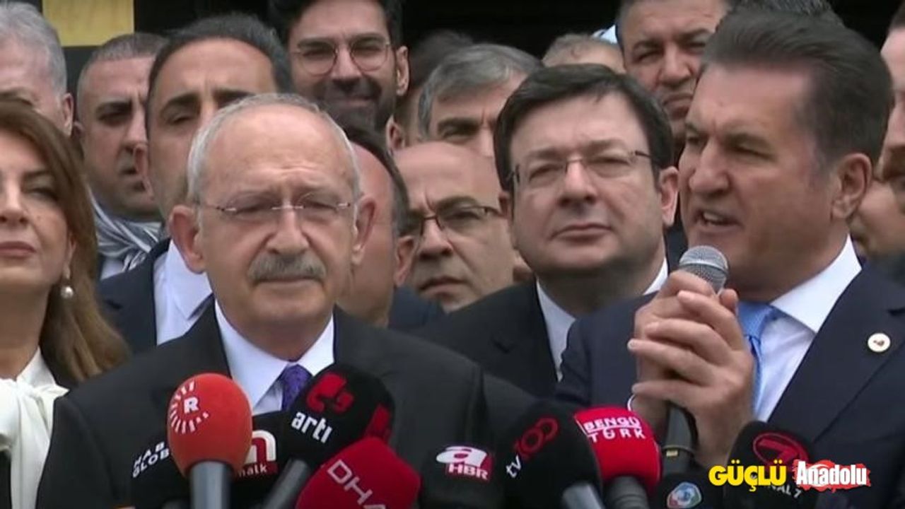 Mustafa Sarıgül'den Kemal Kılıçdaroğlu'na destek!
