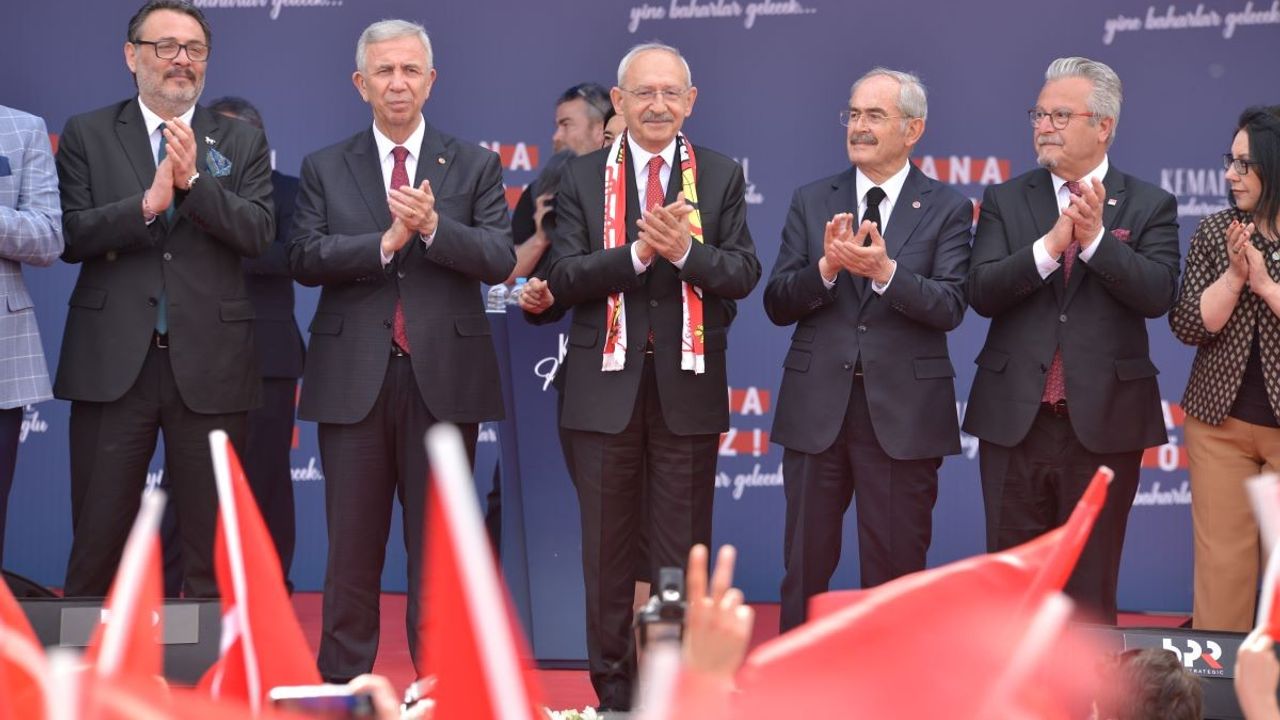 Kemal Kılıçdaroğlu ve Mansur Yavaş, Eskişehir'de