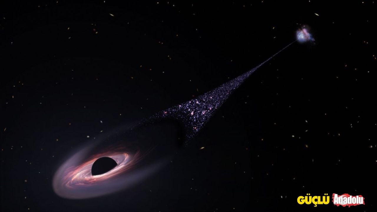 NASA 'görünmez canavar' ismini verdikleri bir kara delik keşfetti
