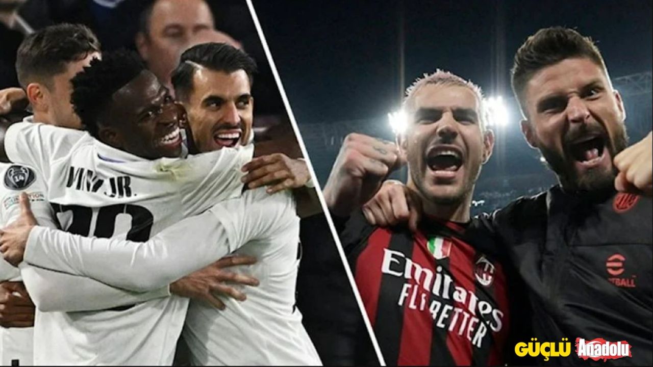 Şampiyonlar Ligi yarı finalinin iki takımı: Real Madrid ve Milan