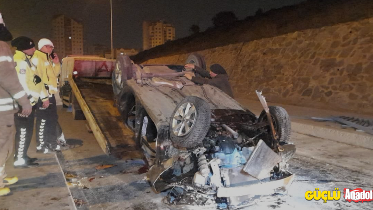 Başakşehir'de zincirleme kaza sonucu 4 kişi yaralandı