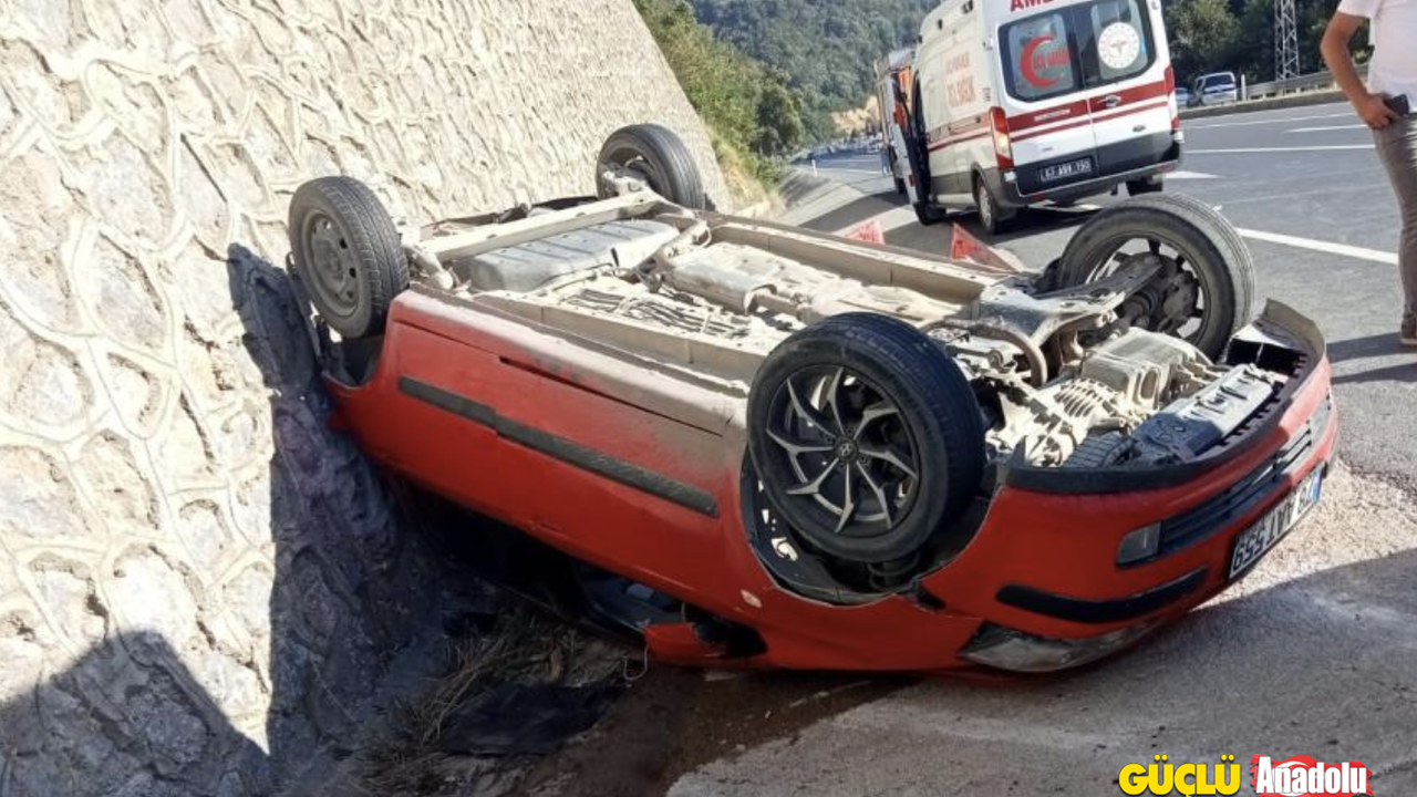Zonguldak'ta trafik kazası: 4 yaralı