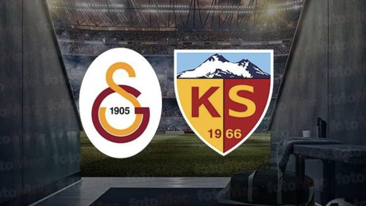 Kayserispor -Galatasaray maçı ne zaman? Hangi kanalda saat kaçta? Maçın hakemi kim?