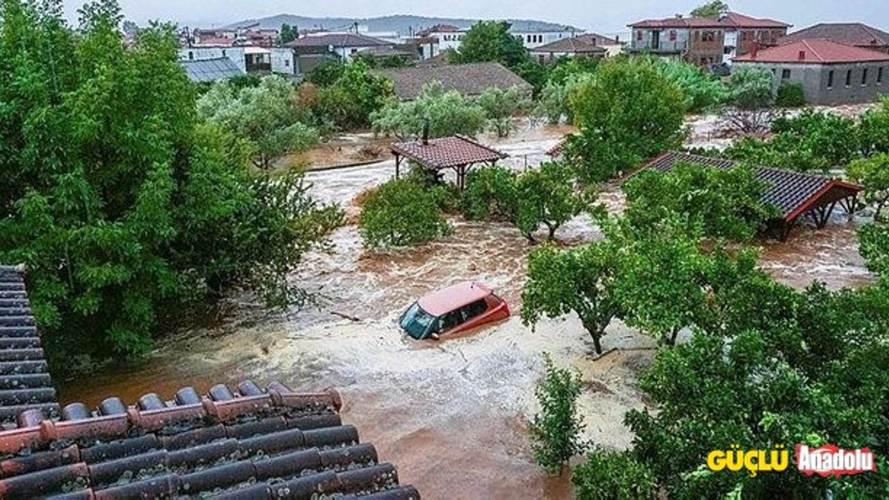Yunanistan’daki sel felaketi