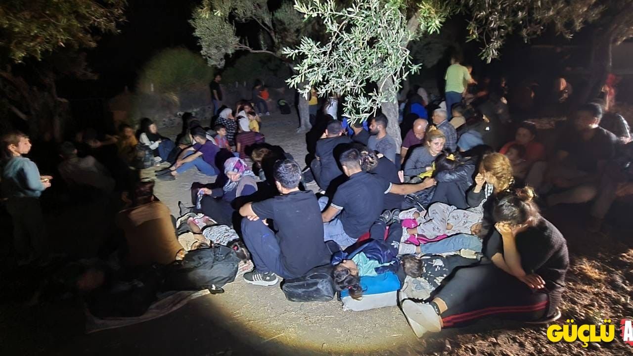 Çanakkale’de kaçak göçmen operasyonu