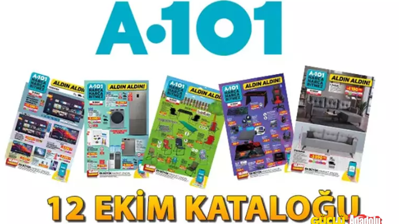 A101 12- 18 Ekim kataloğu: A101'e gelen ürünler! A101 bu hafta katalog ürünleri neler?