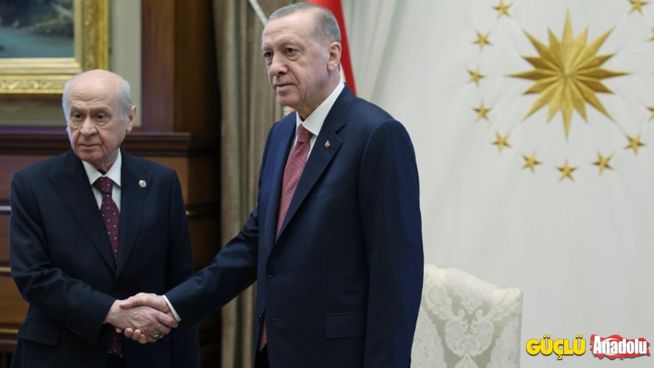Cumhurbaşkanı Erdoğan ve MHP Lideri Bahçeli görüştü