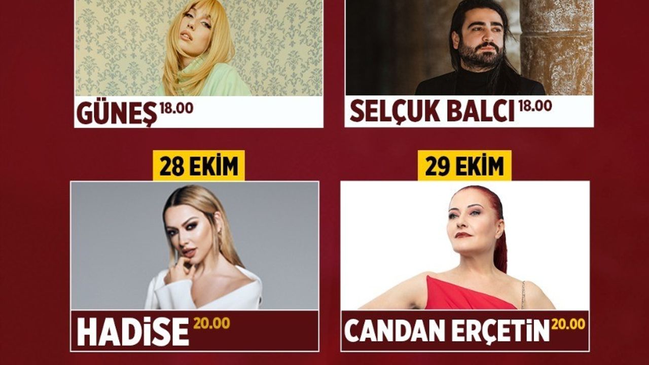 29 Ekim Ankara'da ücretsiz Cumhuriyet konserleri