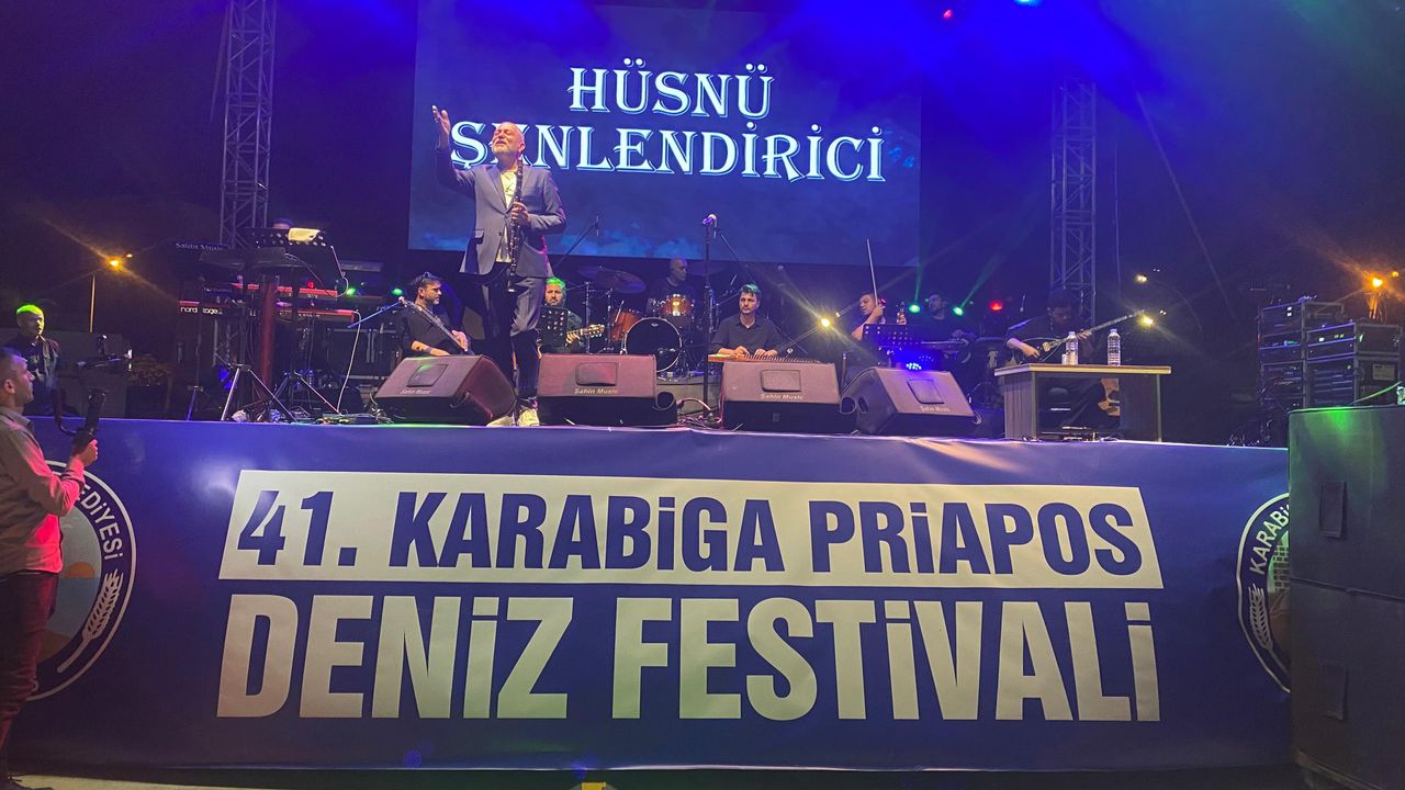 41. Priapos Deniz Festivali'nde unutulmaz konser gecesi!