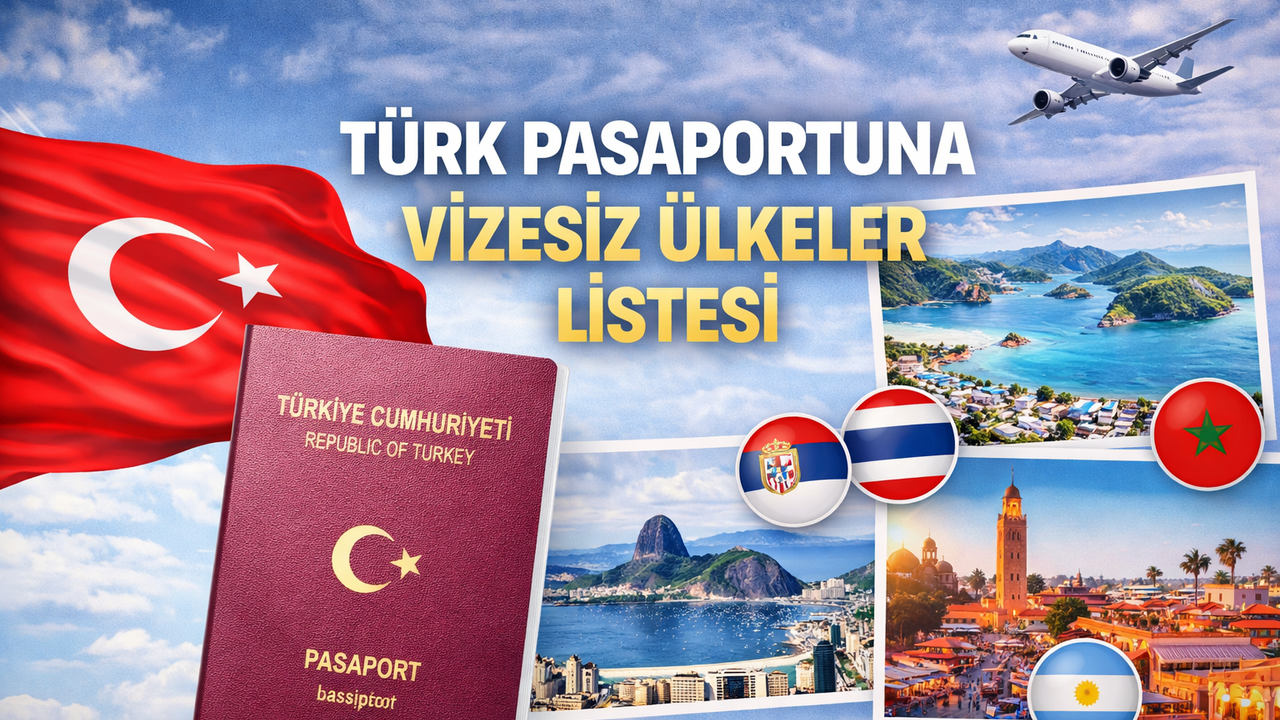 Türk pasaportuna vizesiz ülkeler listesi