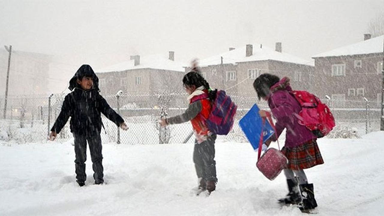 Hangi illerde okullar tatil? Kar yağışı nedeniyle okullar tatil edildi!