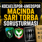 Kocaelispor-Amedspor maçında sarı torba soruşturması