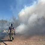 Çankaya’da vericilerin bulunduğu alanda yangın çıktı