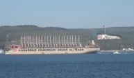 Dev enerji gemisi Çanakkale’den geçti!