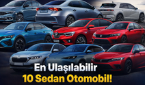 En ulaşılabilir 10 sedan otomobil!