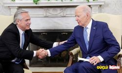 ABD Başkanı Biden ve Arjantin Devlet Başkanı Fernandez bir araya geldi