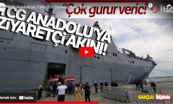 TCG Anadolu’ya ziyaretçi akını