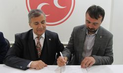 Zafer Partisinden istifa eden 25 kişi MHP'ye katıldı