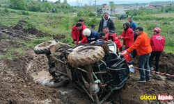 Off-road festivalinde araçlar devrildi