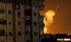İsrail’den gece boyuna Gazze’ye bombaladı