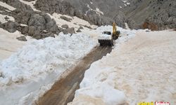 Mayıs ayında yağan kar Antalya yollarını kapadı