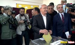 CHP lideri Kılıçdaroğlu Ankara'da oyunu kullandı!