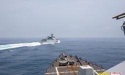Çin savaş gemisinden ABD gemisine yakın temas