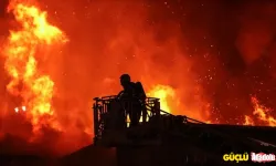 Ankara'da korkutan gece kondu yangını