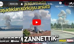 Derinceliler Patlamada Yaşadıkları Korkuyu Anlattı