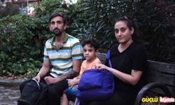 Bursa'da ev sahibinin evden çıkardığı aile hastane bahçesinde kalıyor