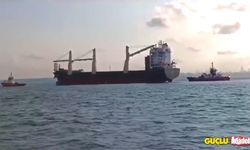 Rusya’ya giden gemi İstanbul Boğazı’nda arıza yaptı