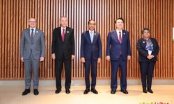 Cumhurbaşkanı Recep Tayyip Erdoğan, MIKTA üyesi ülkelerin lideriyle bir araya geldi