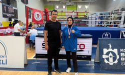 Malatyalı depremzede boksör Nurgül Güzel, Türkiye üçüncüsü oldu