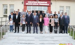 Kütahya Dumlupınar Üniversitesi Rektörü Prof. Dr. Süleyman Kızıltoprak, Hisarcık Meslek Yüksekokulunu ziyaret etti