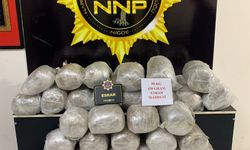 Niğde İl Emniyet Müdürlüğü Narkotik Suçlarla Mücadele Şube Müdürlüğü, 58 kilo 450 gram uyuşturucu madde ele geçirildi
