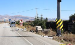 Burdur’da trafik kazası