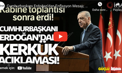 Cumhurbaşkanı Erdoğan: Enflasyonu dize getireceğiz!