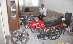 Elazığ'da çalınan motosikletin hikayesi