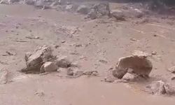 Elazığ’da sağanak yağış sonrası sel meydana geldi!