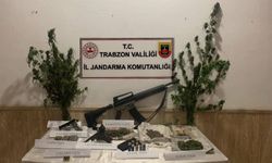 Trabzon'da jandarmadan uyuşturucu operasyonu