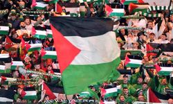 Celtic taraftarından Filistin'e destek