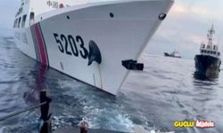 Çin gemisi, Filipinler'e ait gemiye müdahale etti