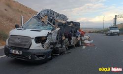 Gaziantep - Şanlıurfa Otoyolu'nda feci kaza