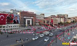 Keçiören Belediyesi, sokakları Türk bayraklarıyla süsledi