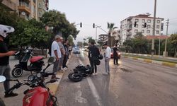 Milas’ta motosiklet yayaya çarptı 2 kişi yaralandı