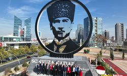Çankaya Belediyesi'nden 10 metrelik çelik Atatürk anıtı
